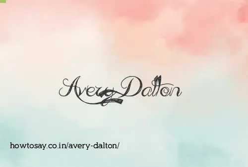 Avery Dalton