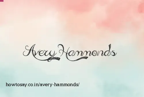 Avery Hammonds