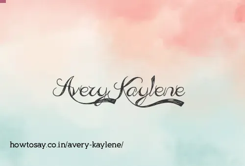 Avery Kaylene