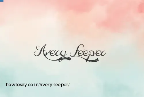 Avery Leeper