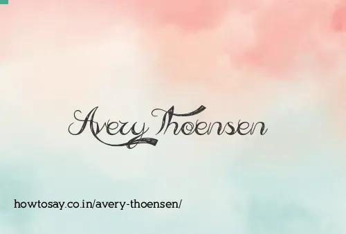 Avery Thoensen
