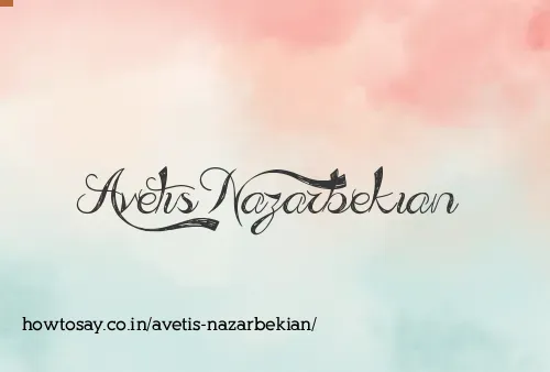 Avetis Nazarbekian