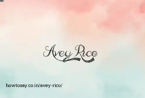 Avey Rico