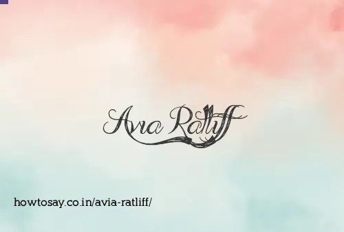 Avia Ratliff
