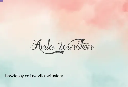 Avila Winston