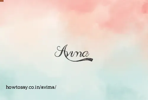 Avima