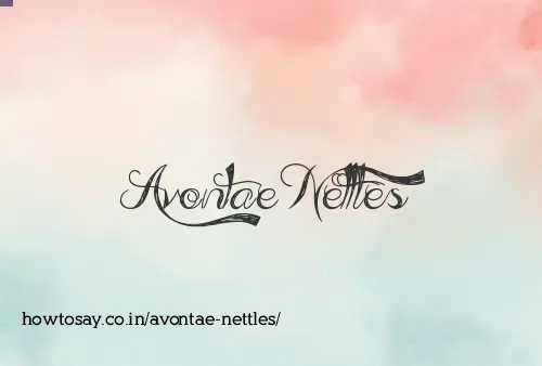 Avontae Nettles