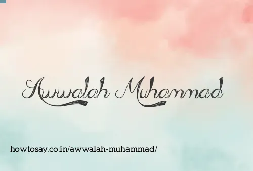 Awwalah Muhammad
