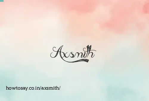 Axsmith