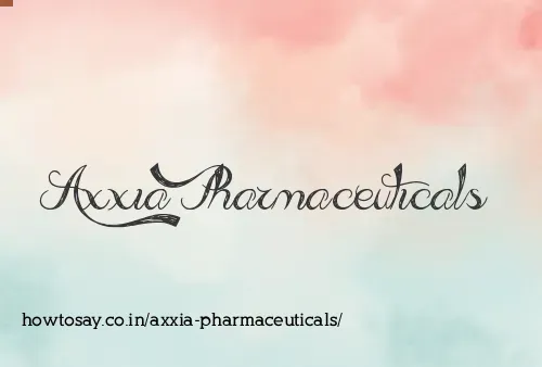 Axxia Pharmaceuticals