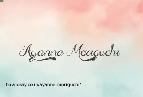 Ayanna Moriguchi