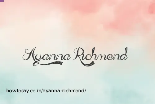 Ayanna Richmond