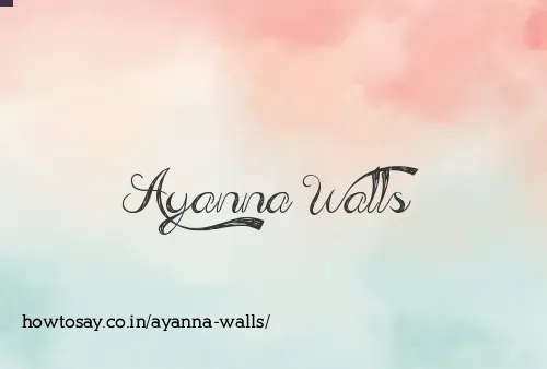 Ayanna Walls