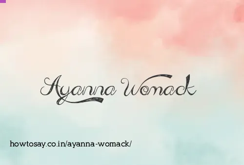 Ayanna Womack