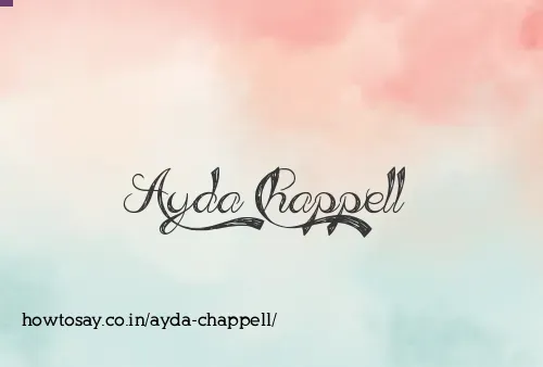 Ayda Chappell