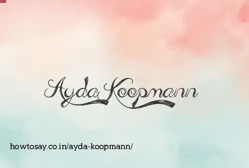 Ayda Koopmann