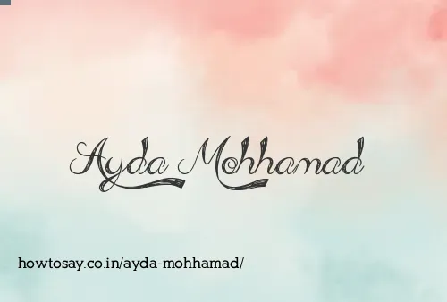 Ayda Mohhamad