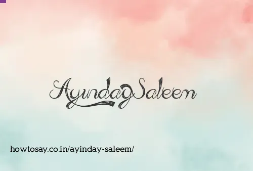 Ayinday Saleem