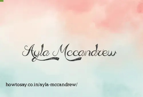 Ayla Mccandrew