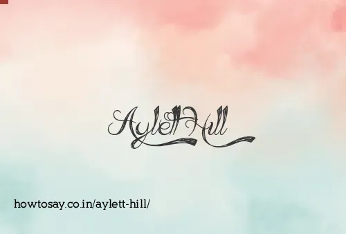 Aylett Hill