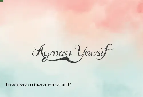 Ayman Yousif