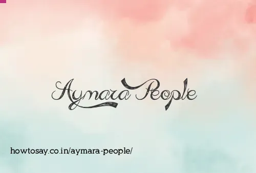 Aymara People