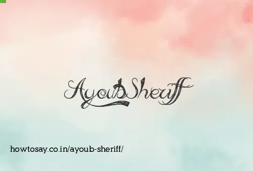Ayoub Sheriff
