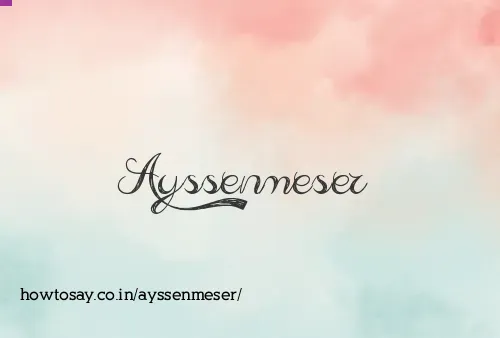 Ayssenmeser
