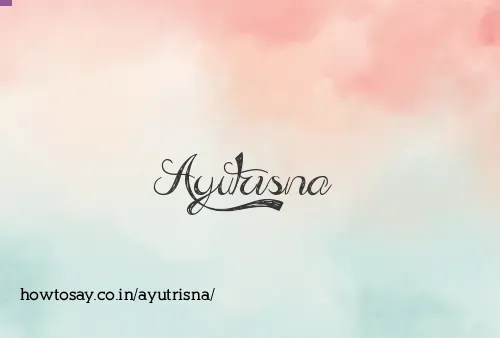 Ayutrisna