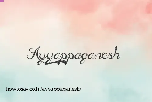 Ayyappaganesh