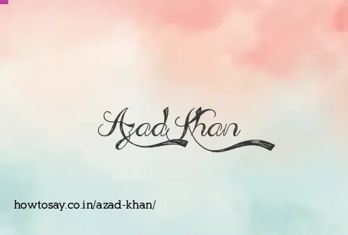 Azad Khan