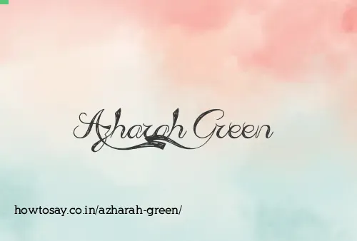 Azharah Green