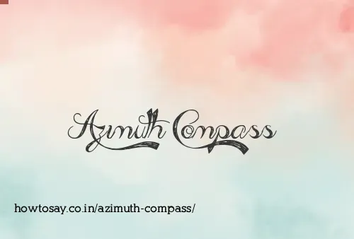 Azimuth Compass