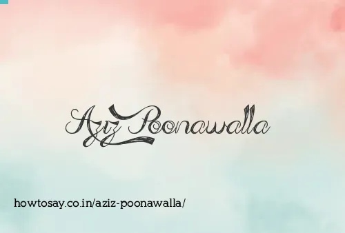Aziz Poonawalla