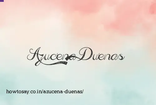 Azucena Duenas