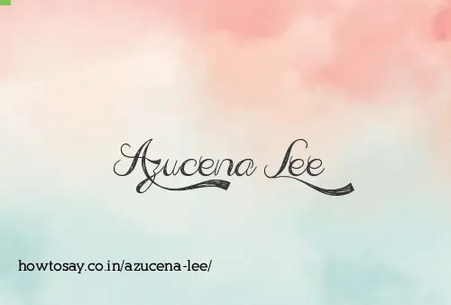 Azucena Lee