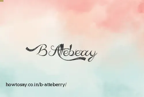 B Atteberry