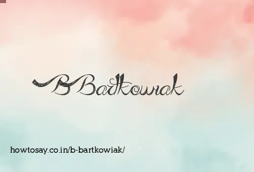 B Bartkowiak