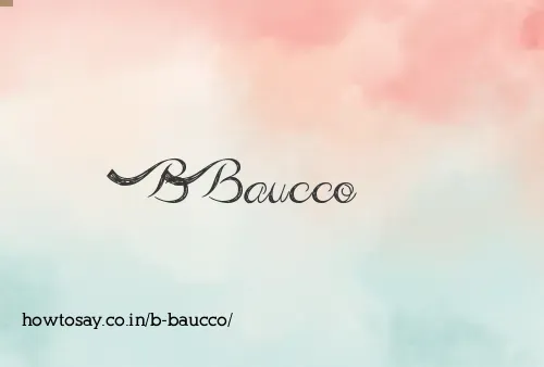 B Baucco