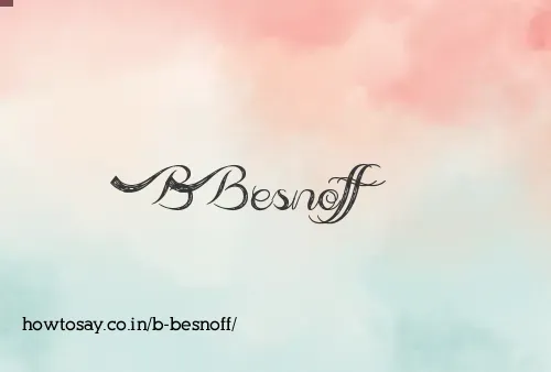 B Besnoff
