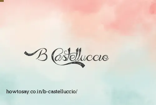B Castelluccio