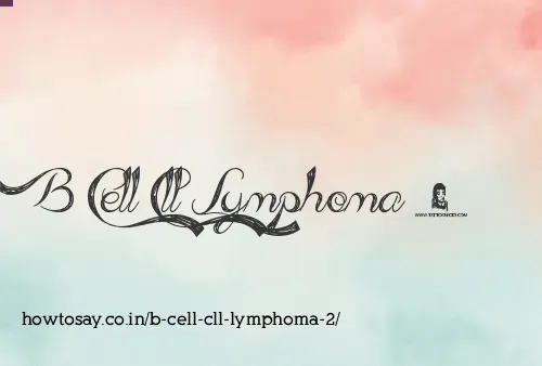 B Cell Cll Lymphoma 2