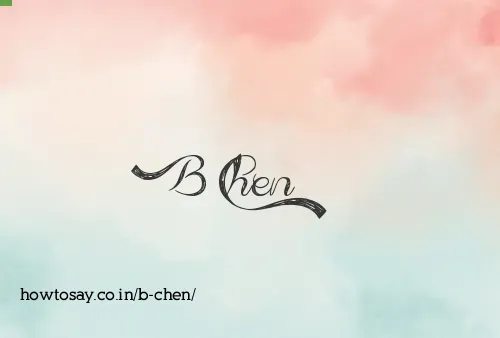 B Chen