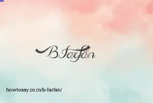 B Farfan