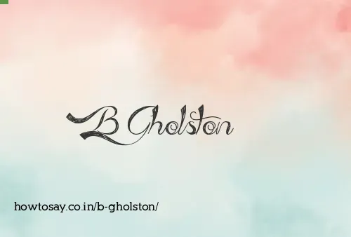 B Gholston