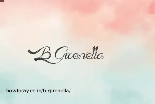 B Gironella