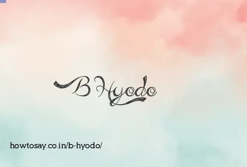 B Hyodo