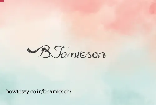 B Jamieson