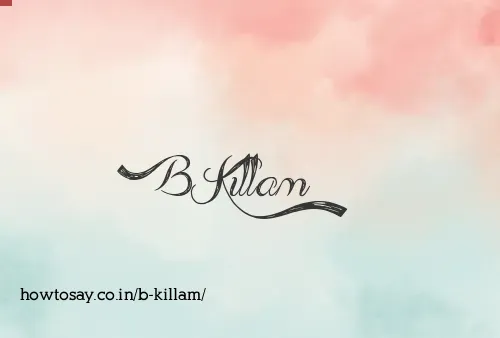 B Killam