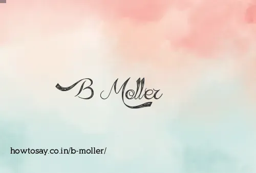 B Moller